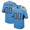 Tennessee Titans Nike Alternate Custom Game Jersey – Light Blue