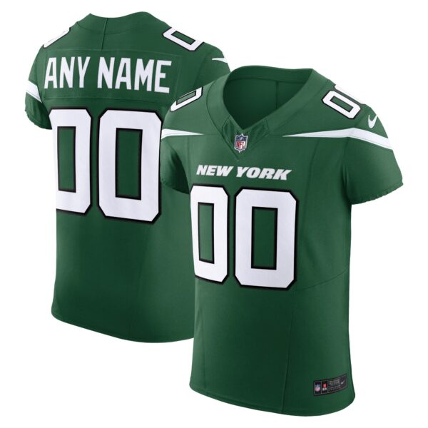New York Jets Nike Vapor F.U.S.E. Elite Custom Jersey – Gotham Green