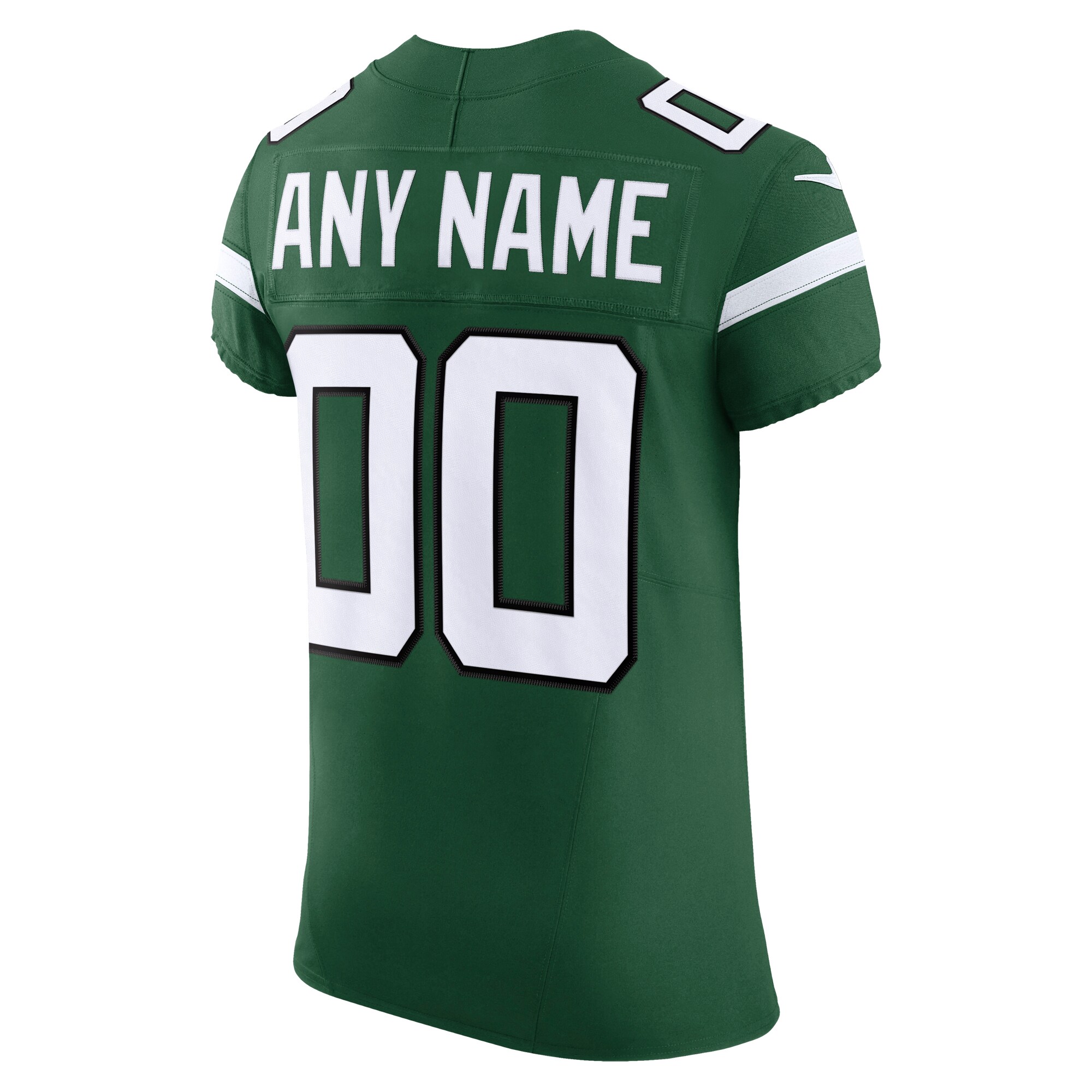New York Jets Nike Vapor F.U.S.E. Elite Custom Jersey – Gotham Green - Image 2