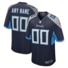 Tennessee Titans Nike Custom Jersey – Navy
