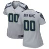 Seattle Seahawks Nike Women’s Alternate Custom Game Jersey – Gray