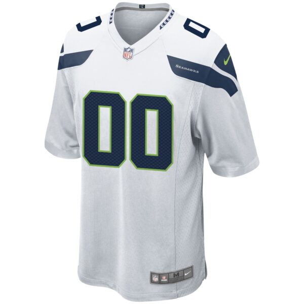 Seattle Seahawks Nike Custom Game Jersey – White