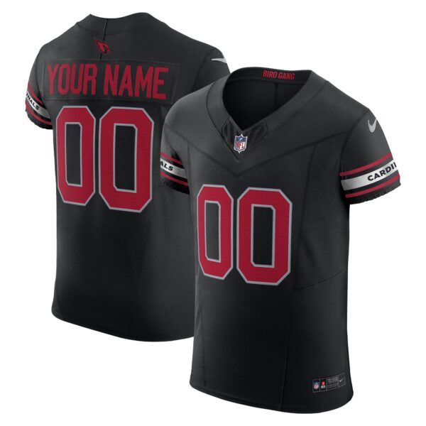 Arizona Cardinals Nike Vapor F.U.S.E. Elite Custom Jersey – Black