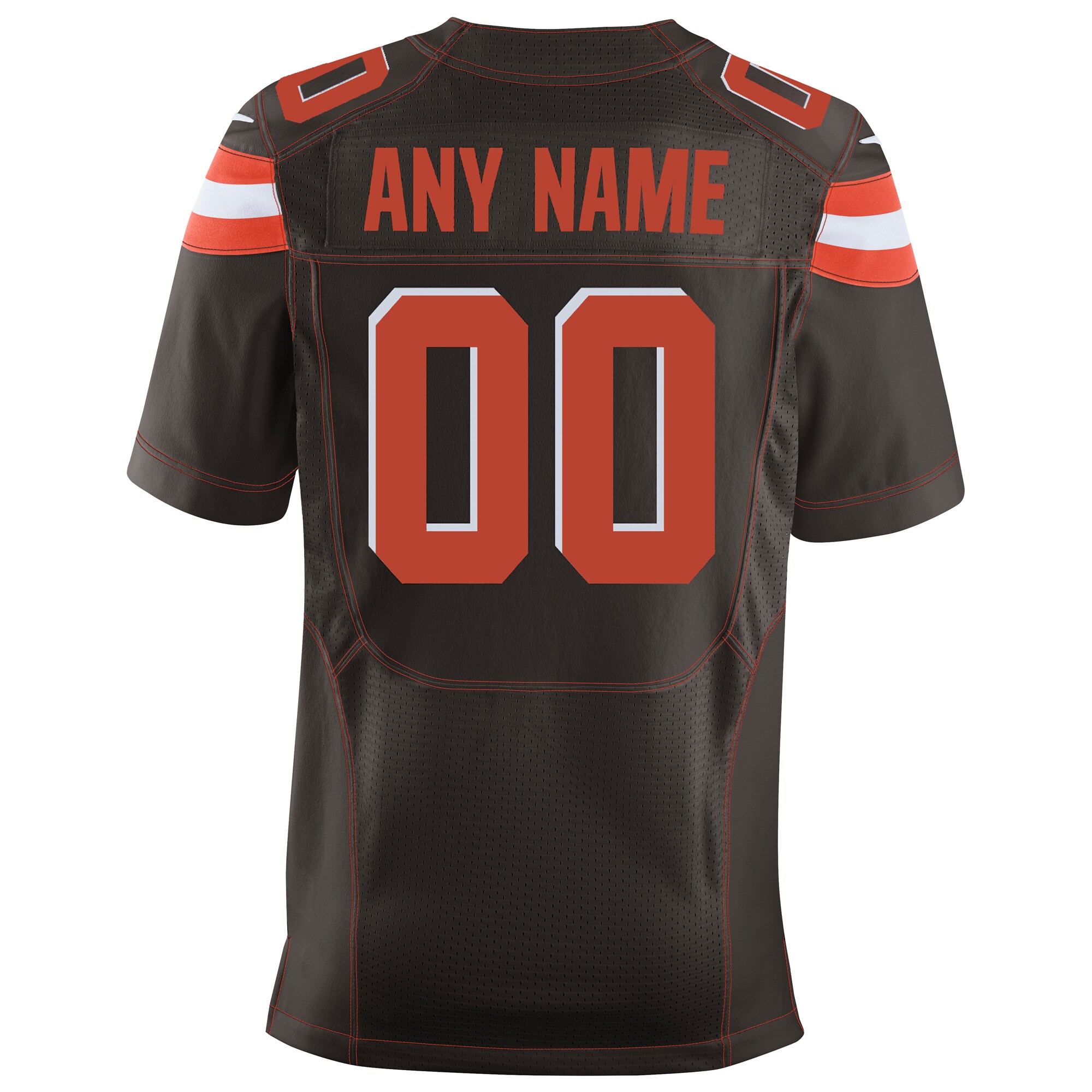 Cleveland Browns Nike Elite Custom Jersey – Brown