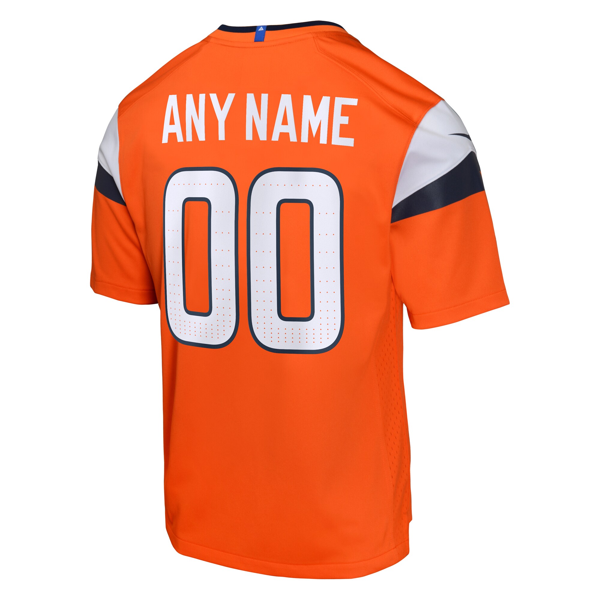 Denver Broncos Nike Youth Custom Game Jersey – Orange - Image 2