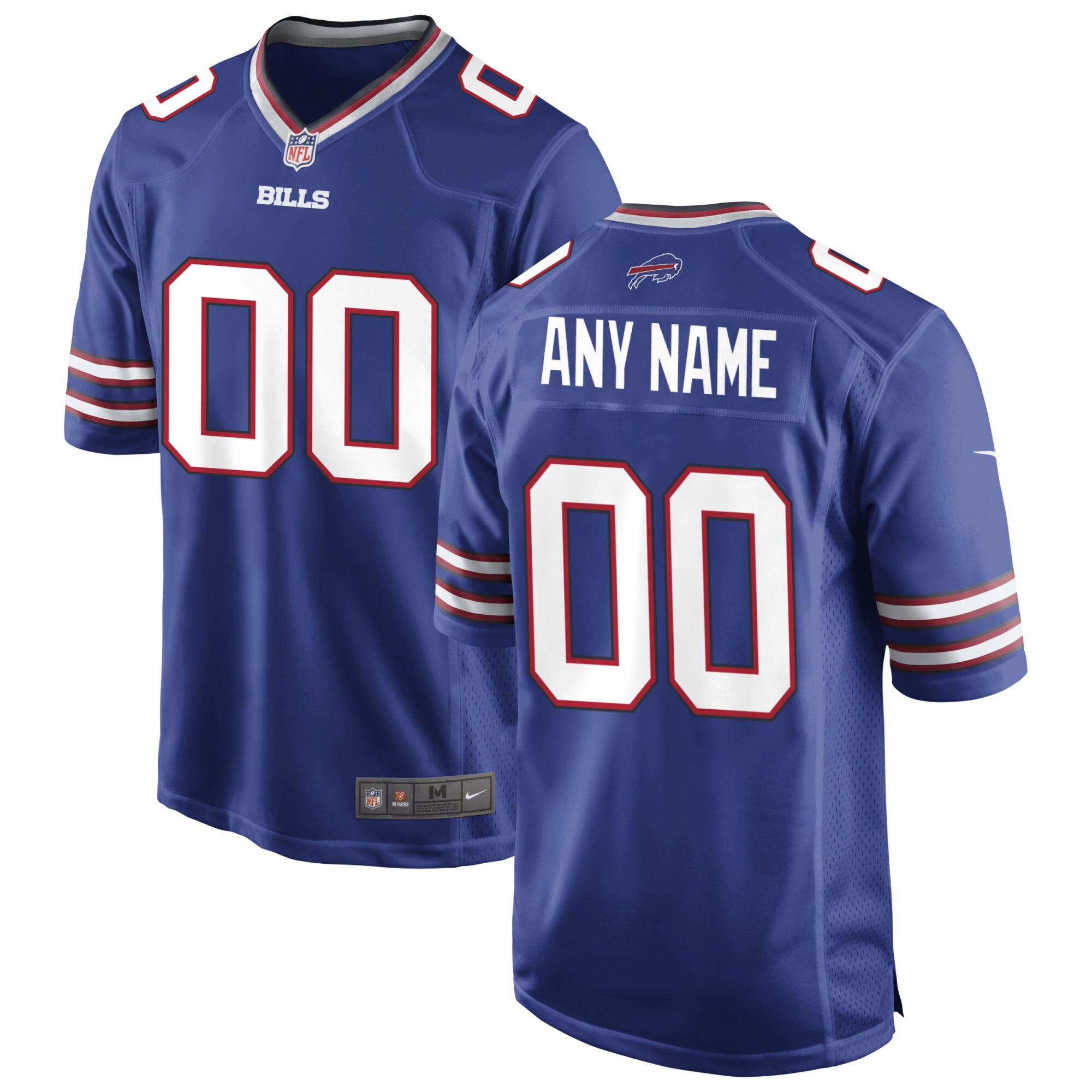 Buffalo Bills Nike Custom Game Jersey – Royal