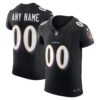 Baltimore Ravens Nike Vapor F.U.S.E. Elite Custom Jersey – Black