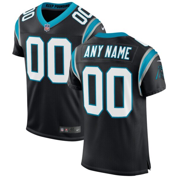 Carolina Panthers Nike Classic Custom Elite Jersey – Black