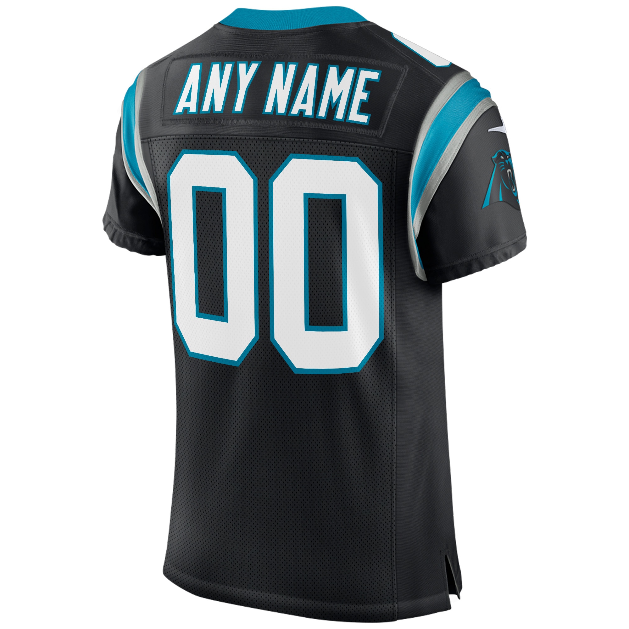 Carolina Panthers Nike Classic Custom Elite Jersey – Black - Image 3