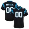 Carolina Panthers Nike Youth Custom Game Jersey – Black