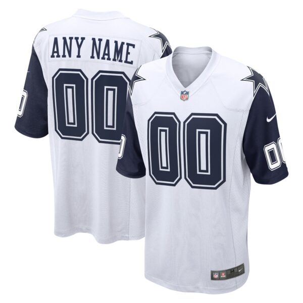 Dallas Cowboys Nike Alternate Custom Game Jersey – White