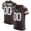 Cleveland Browns Nike Vapor Elite Custom Jersey – Brown