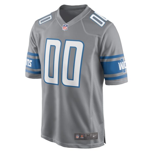 Detroit Lions Nike Alternate Custom Game Jersey – Gray