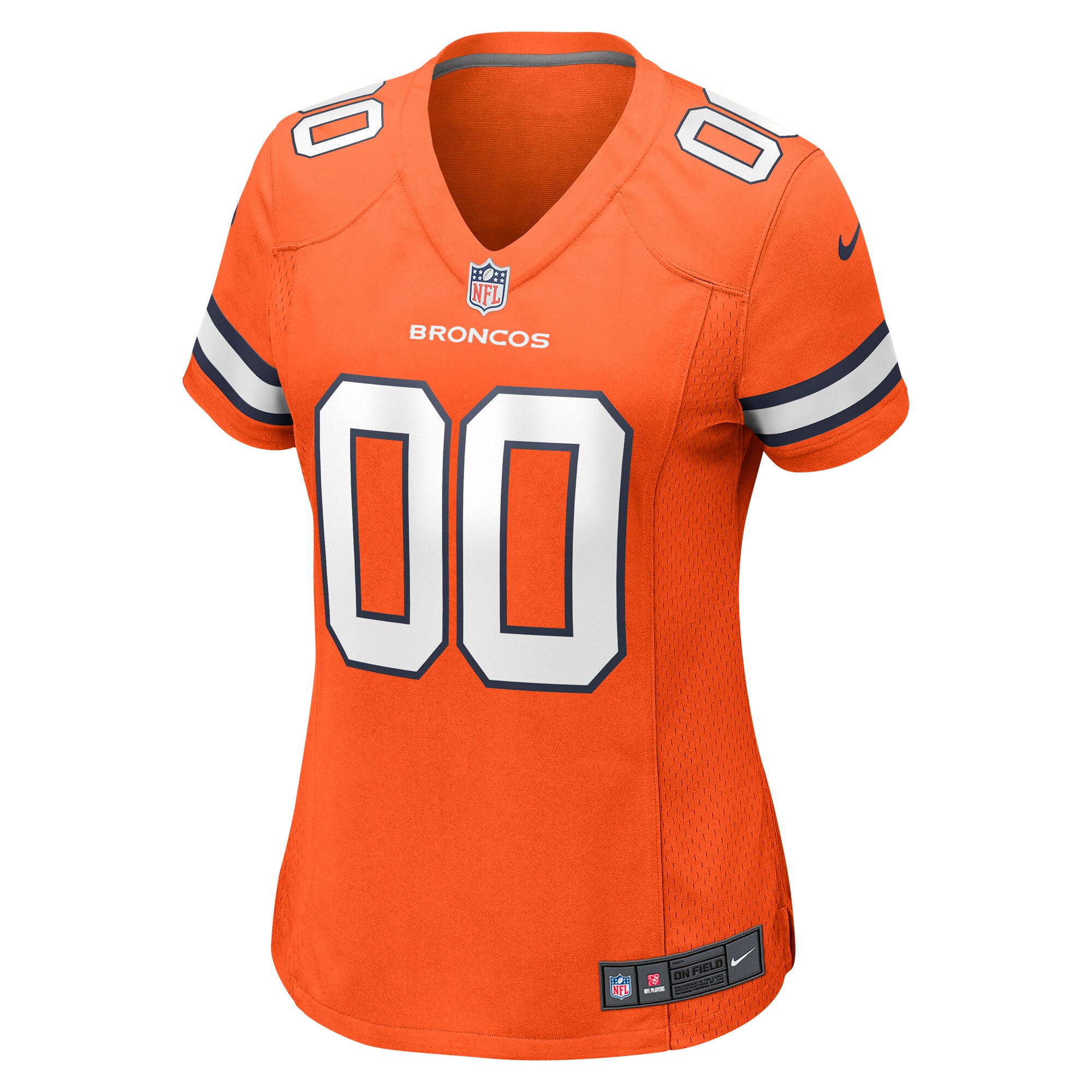 Denver Broncos Nike Women’s Alternate Custom Game Jersey – Orange - Image 2