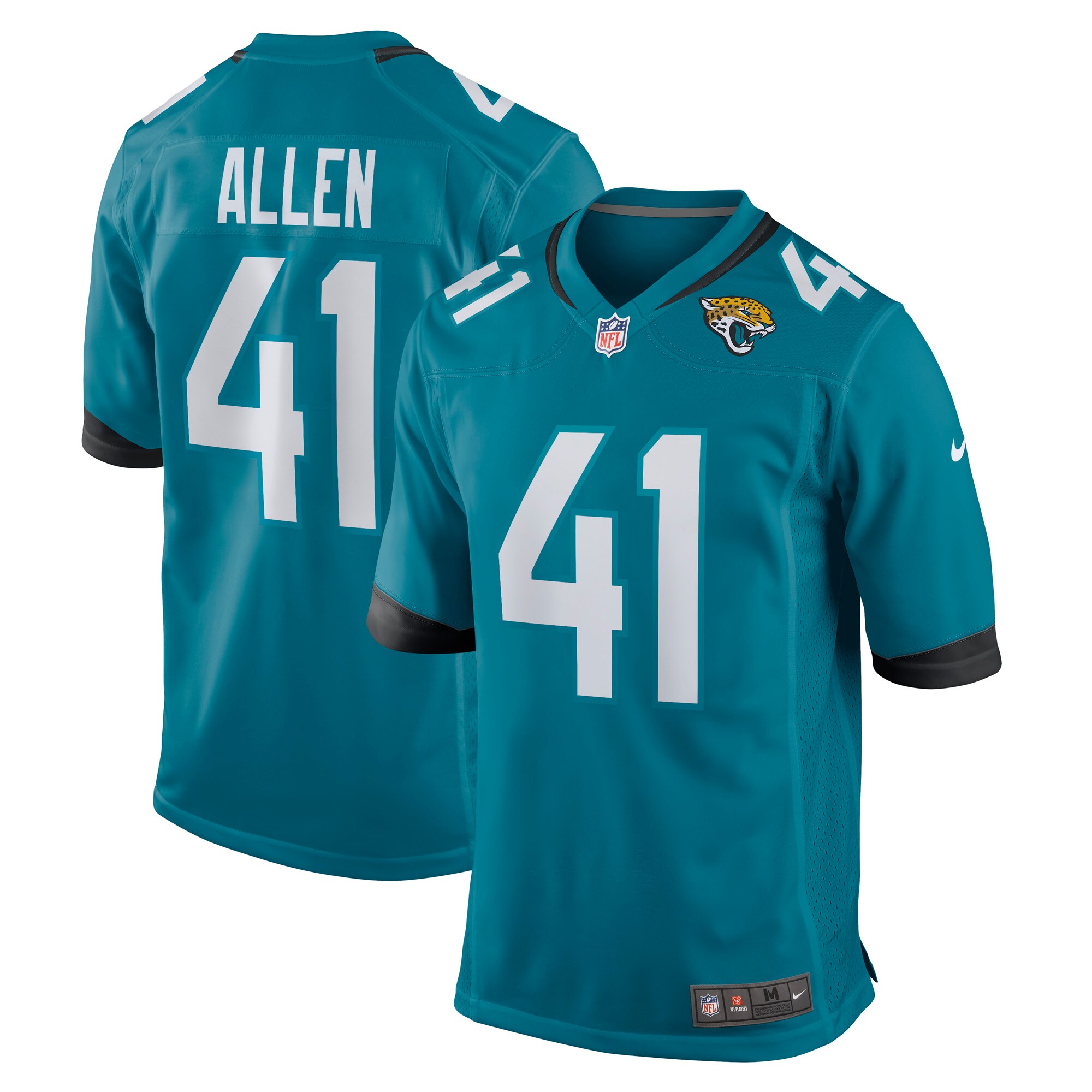 Josh Allen Jacksonville Jaguars Nike Game Jersey – Teal