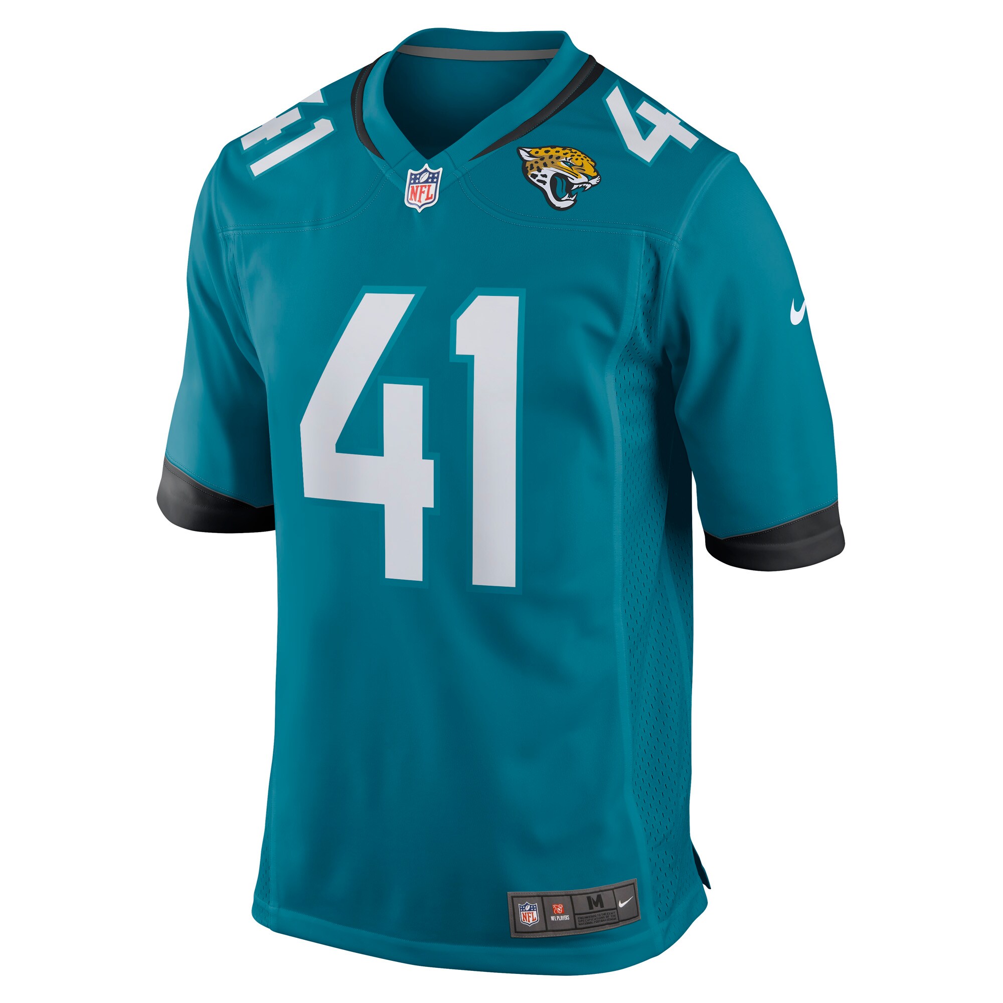 Josh Allen Jacksonville Jaguars Nike Game Jersey – Teal - Image 2