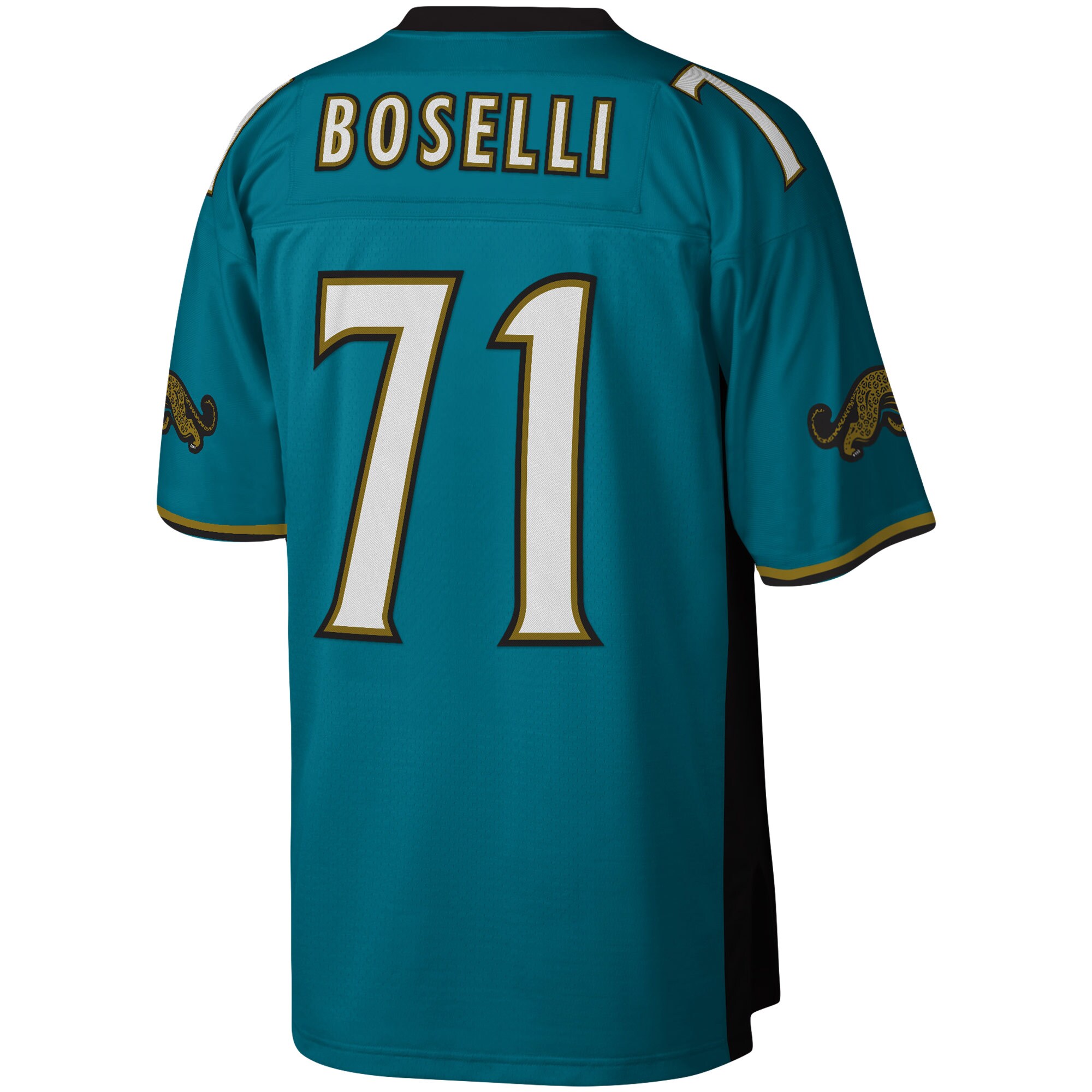 Tony Boselli Jacksonville Jaguars Mitchell & Ness Legacy Jersey – Teal - Image 3