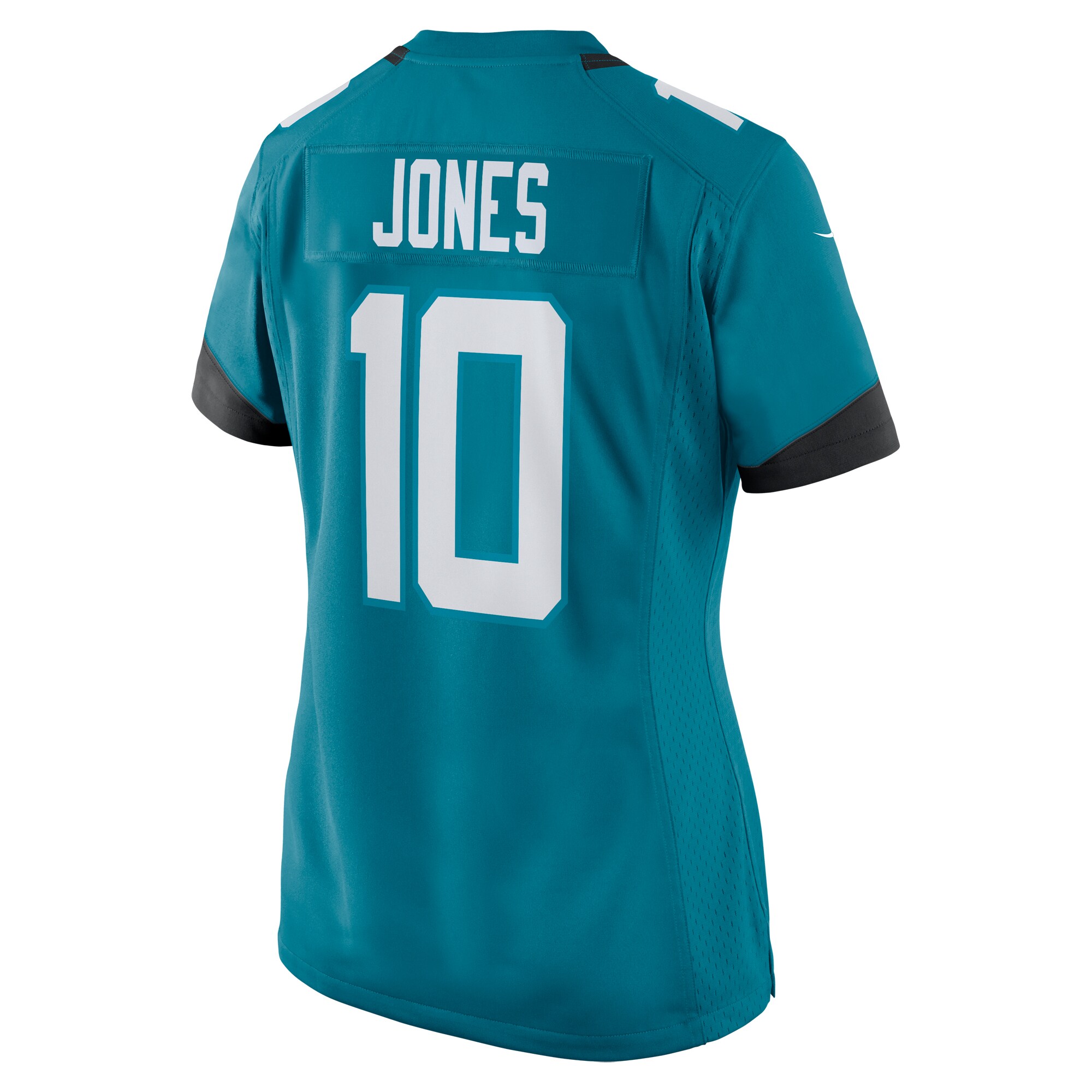 Mac Jones Jacksonville Jaguars Nike Women’s Team Game Jersey – Teal - Image 3
