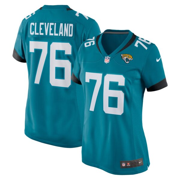 Ezra Cleveland Jacksonville Jaguars Nike Women’s Game Jersey – Teal