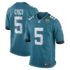 Andre Cisco Jacksonville Jaguars Nike Game Player Jersey – Teal