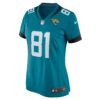Josiah Deguara Jacksonville Jaguars Nike Women’s Team Game Jersey – Teal
