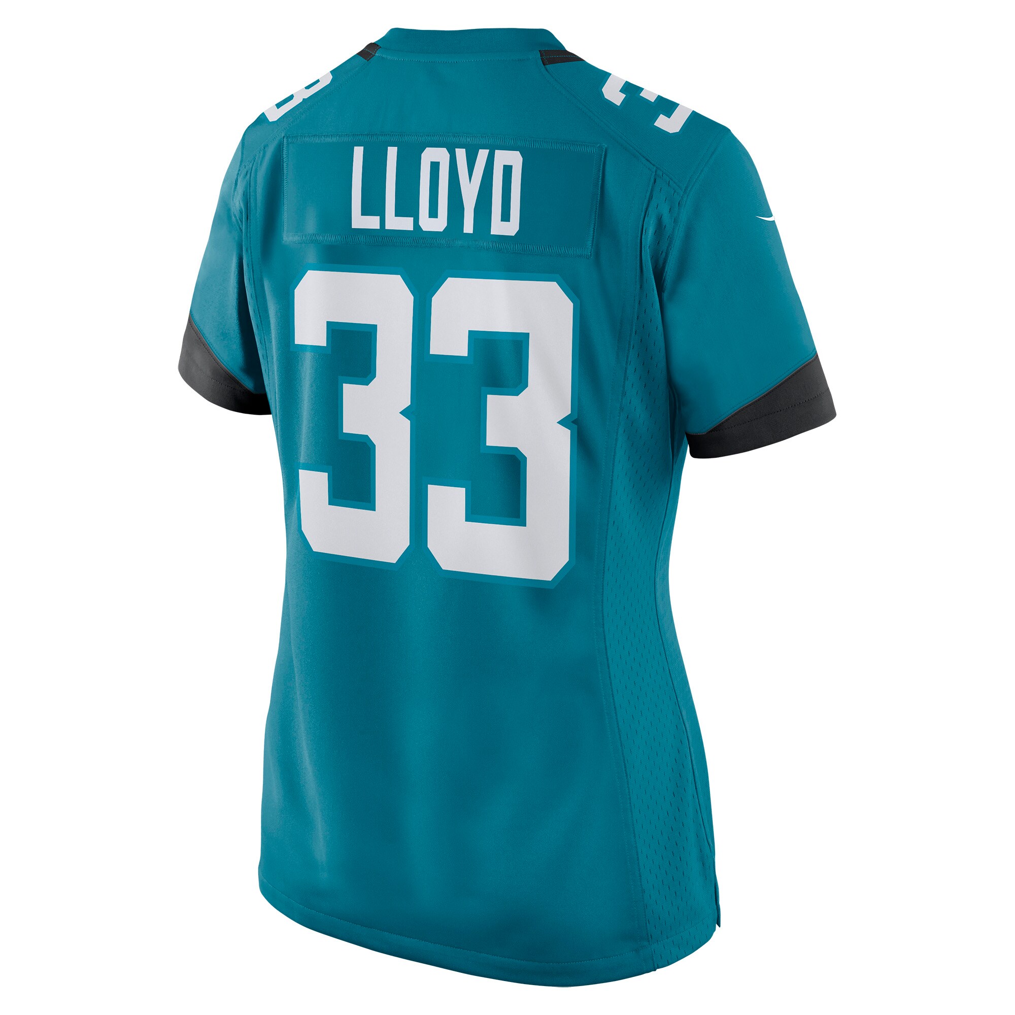 Devin Lloyd Jacksonville Jaguars Nike Women’s Player Game Jersey – Teal - Image 2