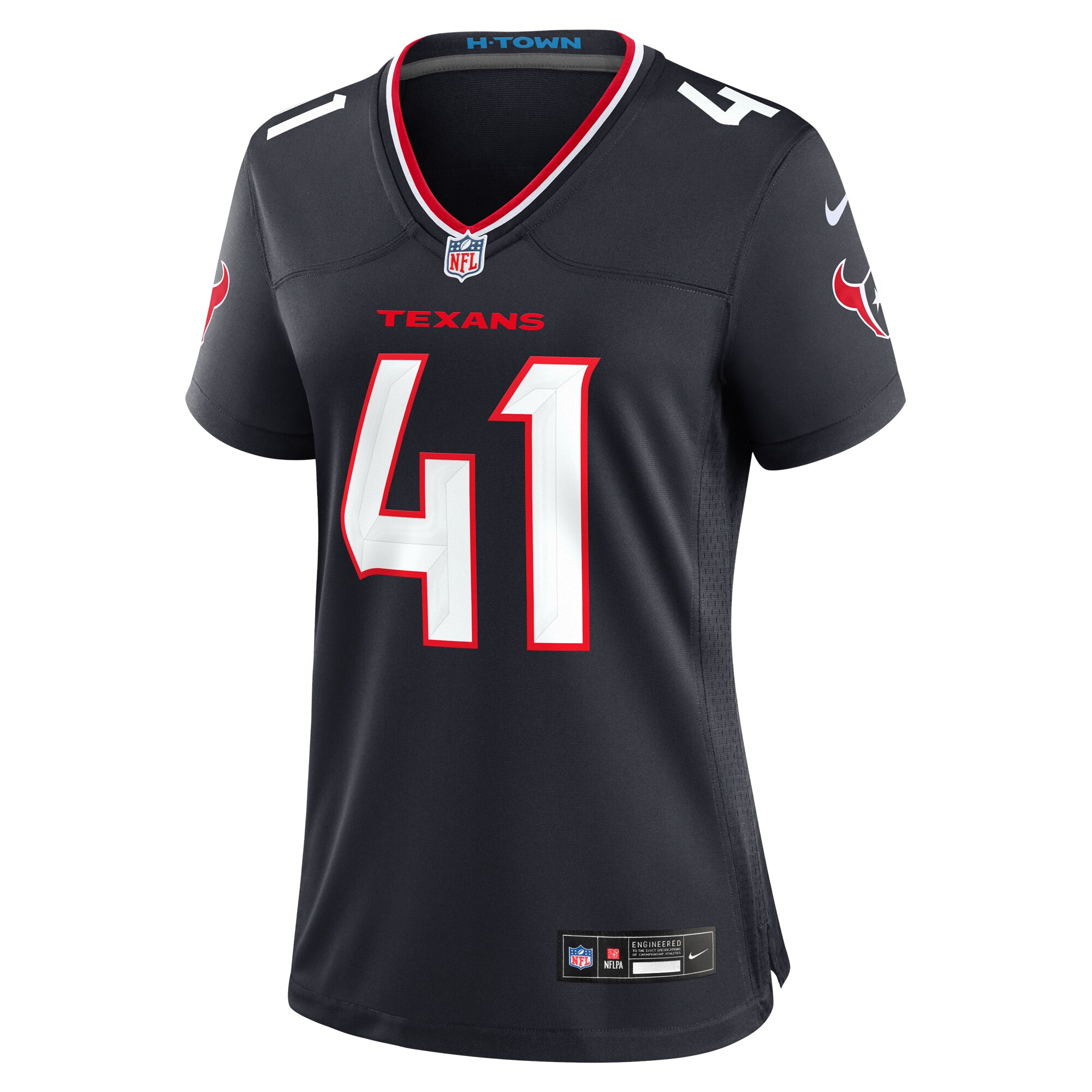 Myjai Sanders Houston Texans Nike Women’s Team Game Jersey – Navy - Image 2