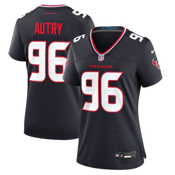 Denico Autry Houston Texans Nike Women’s Team Game Jersey – Navy