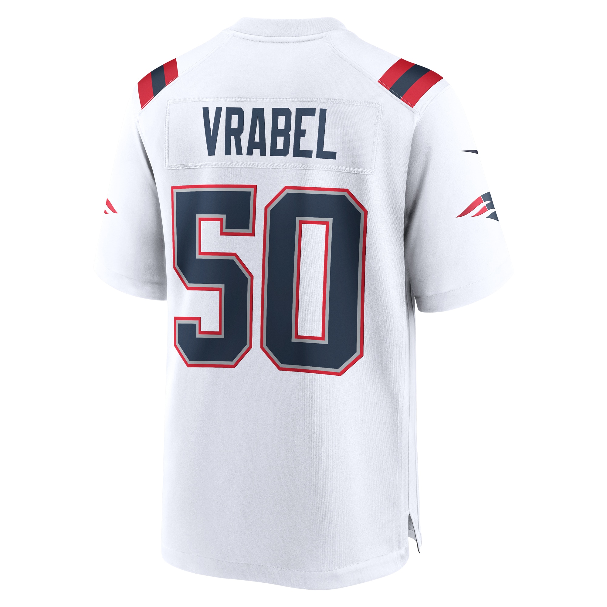 Mike Vrabel New England Patriots Nike Retired Player Game Jersey – White