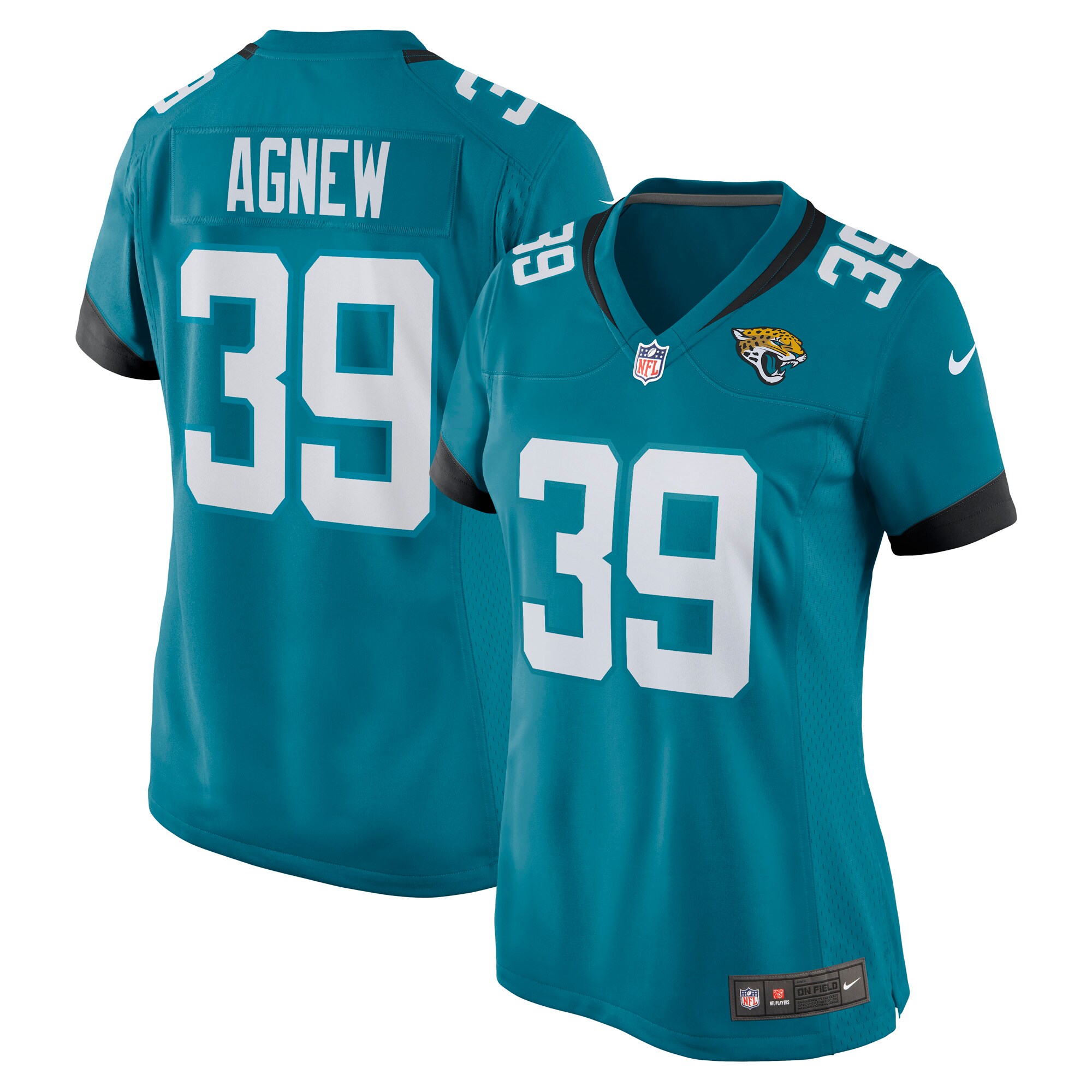 Jamal Agnew Jacksonville Jaguars Nike Women’s Game Jersey – Teal