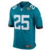 D’Ernest Johnson Jacksonville Jaguars Nike Team Game Jersey – Teal