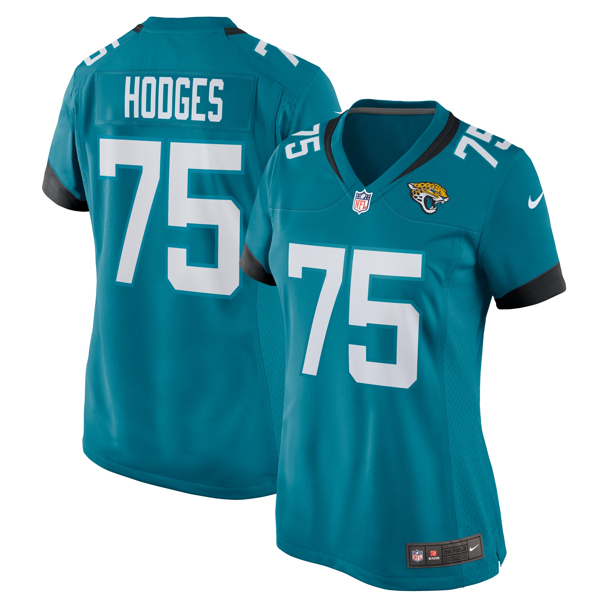 Cooper Hodges Jacksonville Jaguars Nike Women’s Game Jersey – Teal