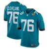 Ezra Cleveland Jacksonville Jaguars Nike Game Jersey – Teal