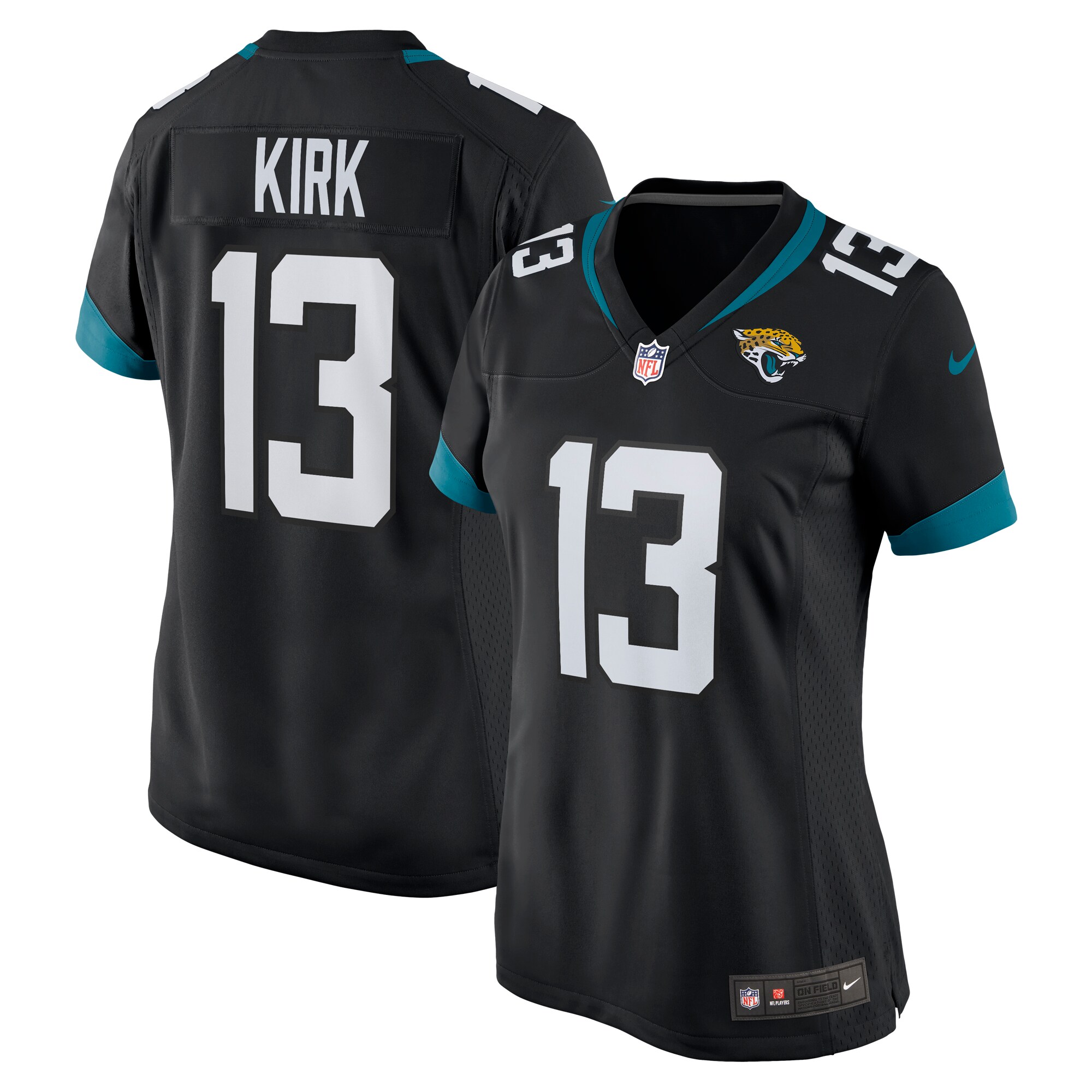 Christian Kirk Jacksonville Jaguars Nike Women’s Game Jersey – Teal - Image 3