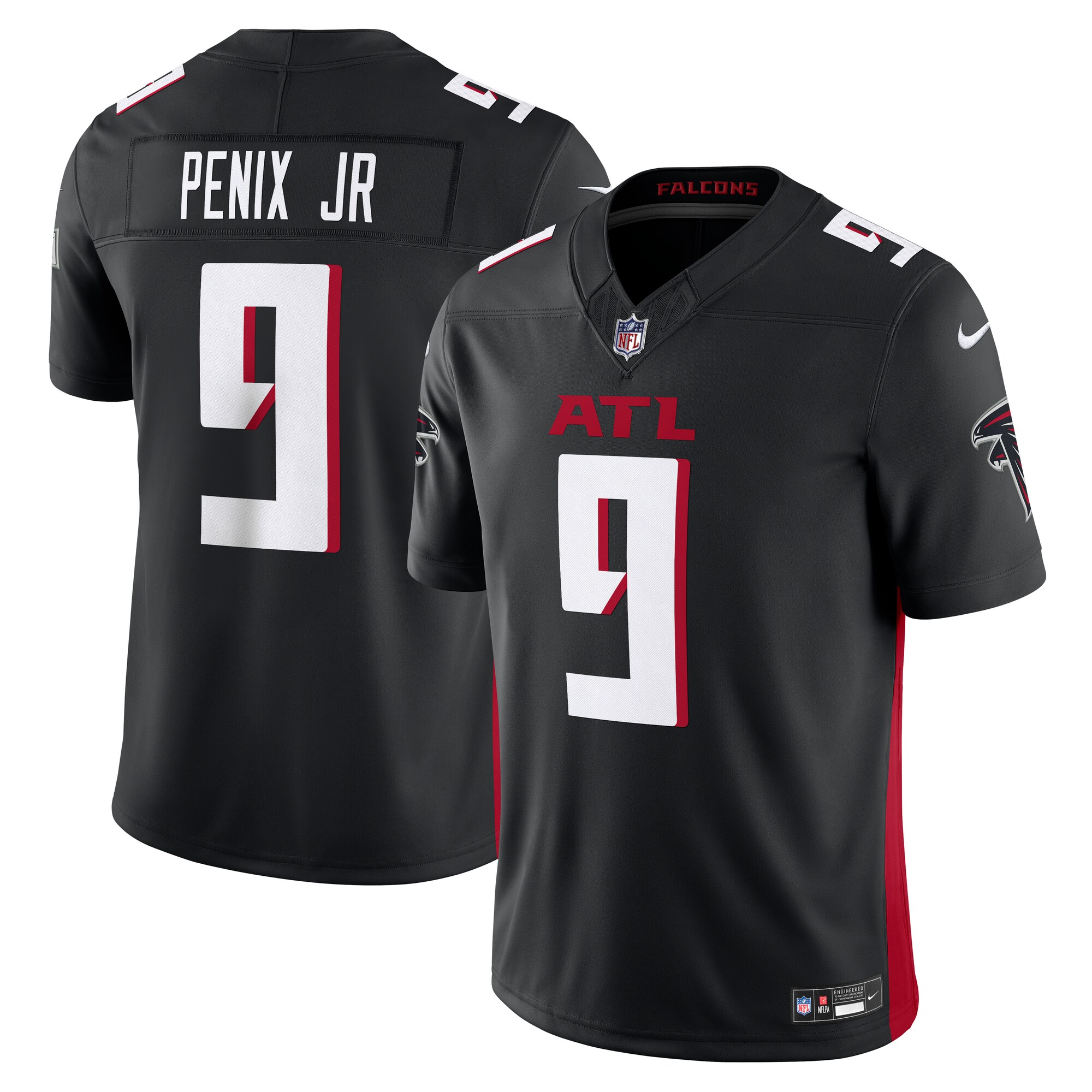 Michael Penix Jr. Atlanta Falcons Nike Vapor F.U.S.E. Limited Jersey – Black