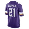 Kelvin Joseph Jr. Minnesota Vikings Nike Team Game Jersey – Purple