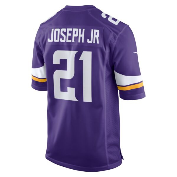 Kelvin Joseph Jr. Minnesota Vikings Nike Team Game Jersey – Purple