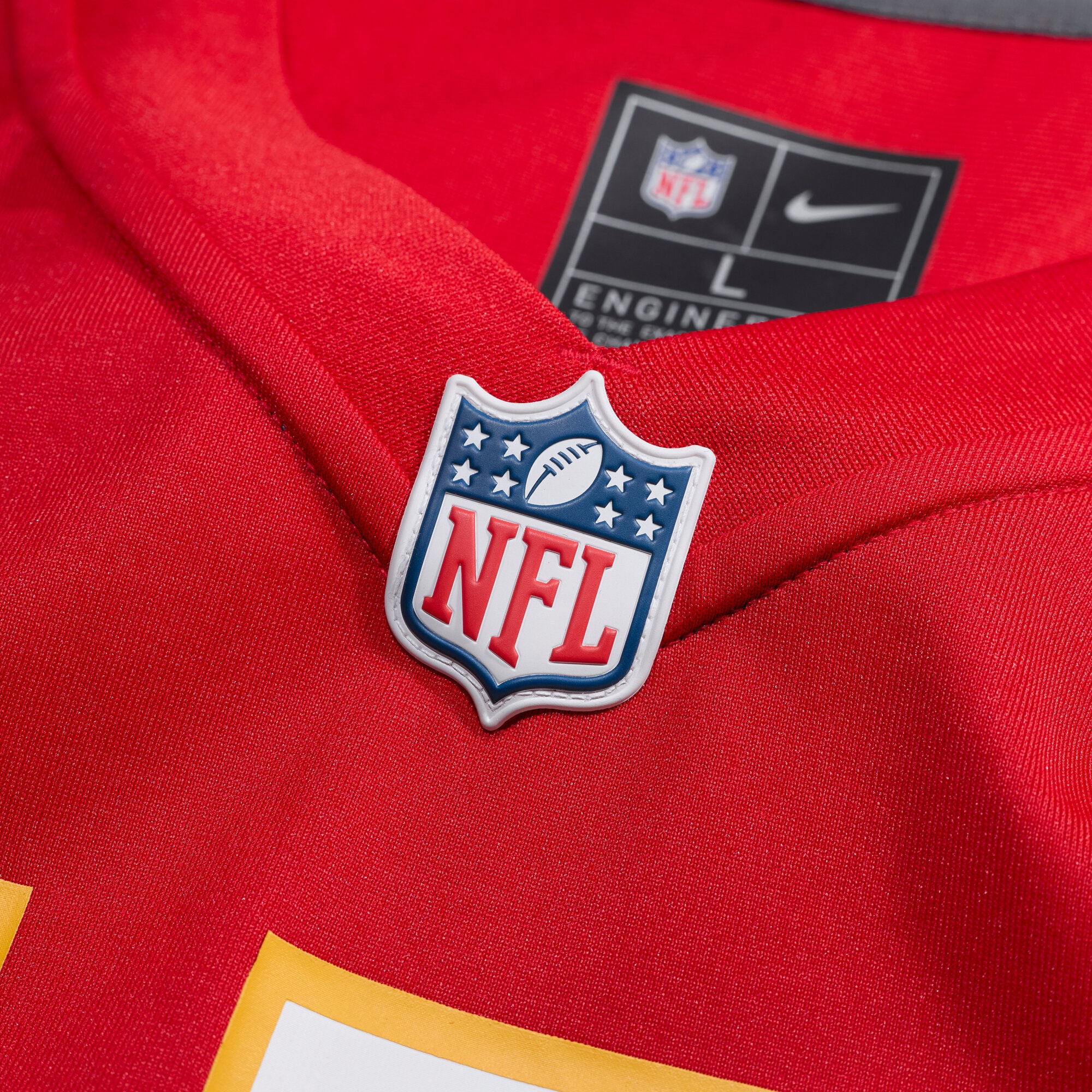 Xavier Worthy Kansas City Chiefs Nike Super Bowl LIX Game Jersey – Red - Image 2