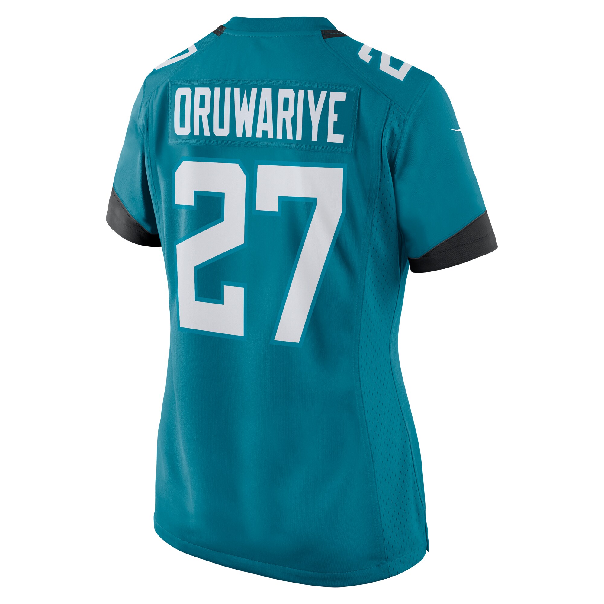 Amani Oruwariye Jacksonville Jaguars Nike Women’s Game Jersey – Teal - Image 3