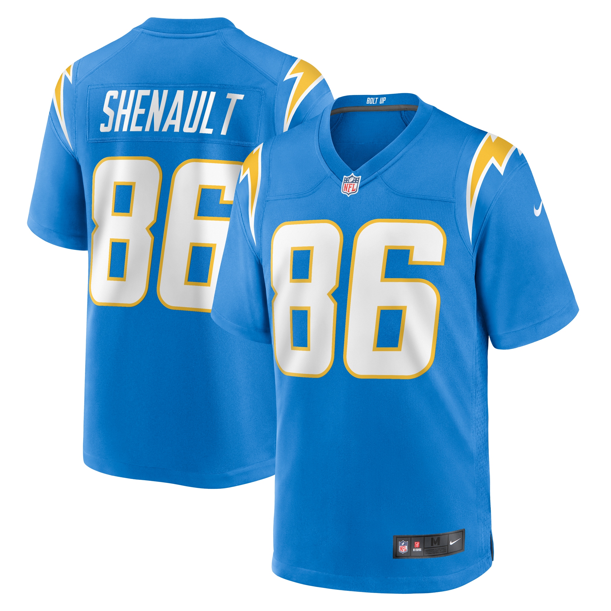 Laviska Shenault Jr. Los Angeles Chargers Nike Team Game Jersey – Powder Blue