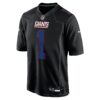 Malik Nabers New York Giants Nike Fashion Jersey – Carbon Black