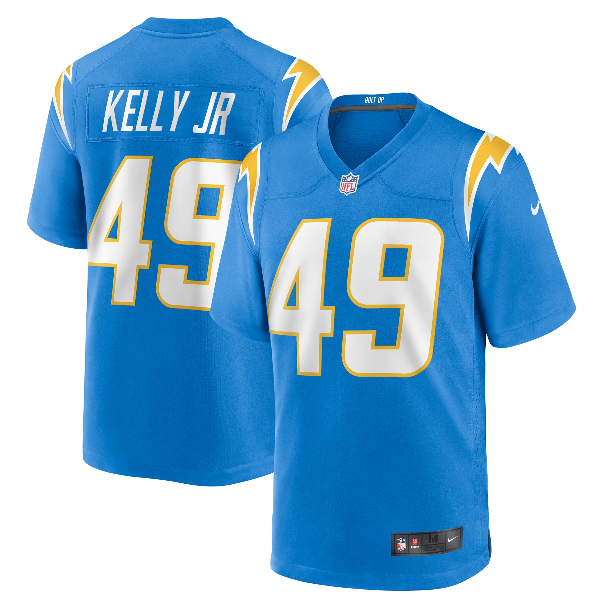 John Kelly Jr. Los Angeles Chargers Nike Team Game Jersey – Powder Blue