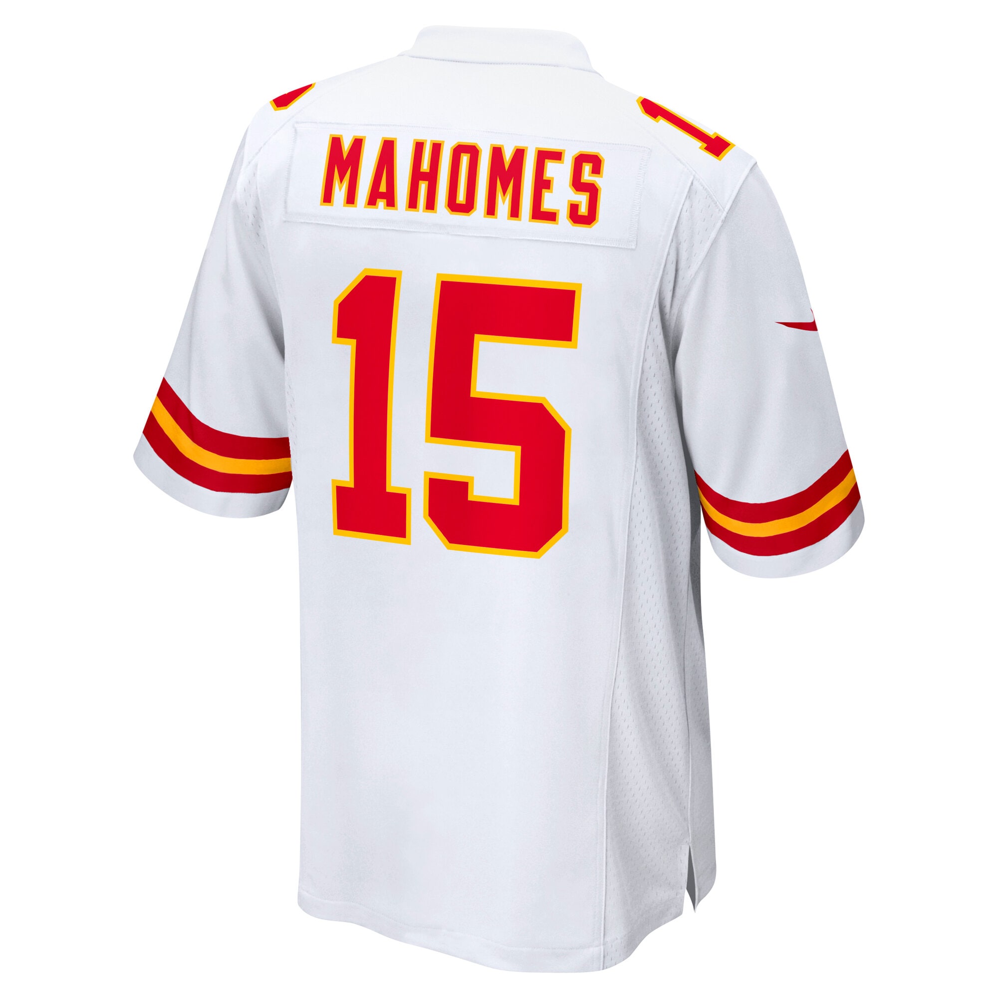 Patrick Mahomes Kansas City Chiefs Nike Super Bowl LIX Game Jersey – White - Image 2