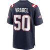 Mike Vrabel New England Patriots Nike Game Retired Player Jersey – Navy