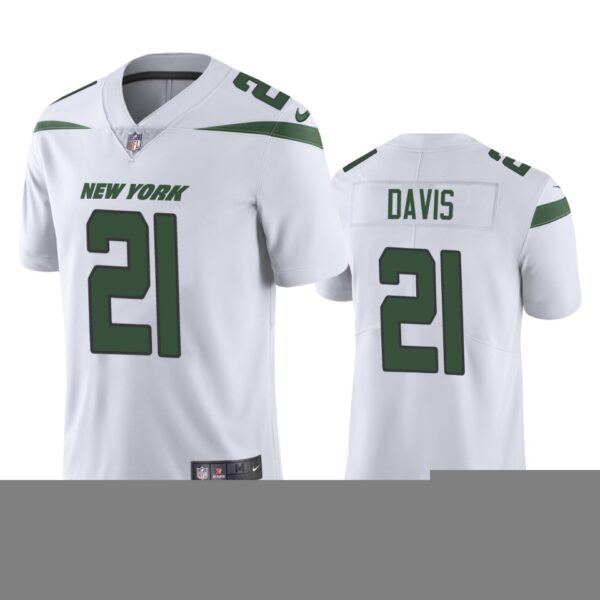 Jets Ashtyn Davis Vapor Limited White Jersey