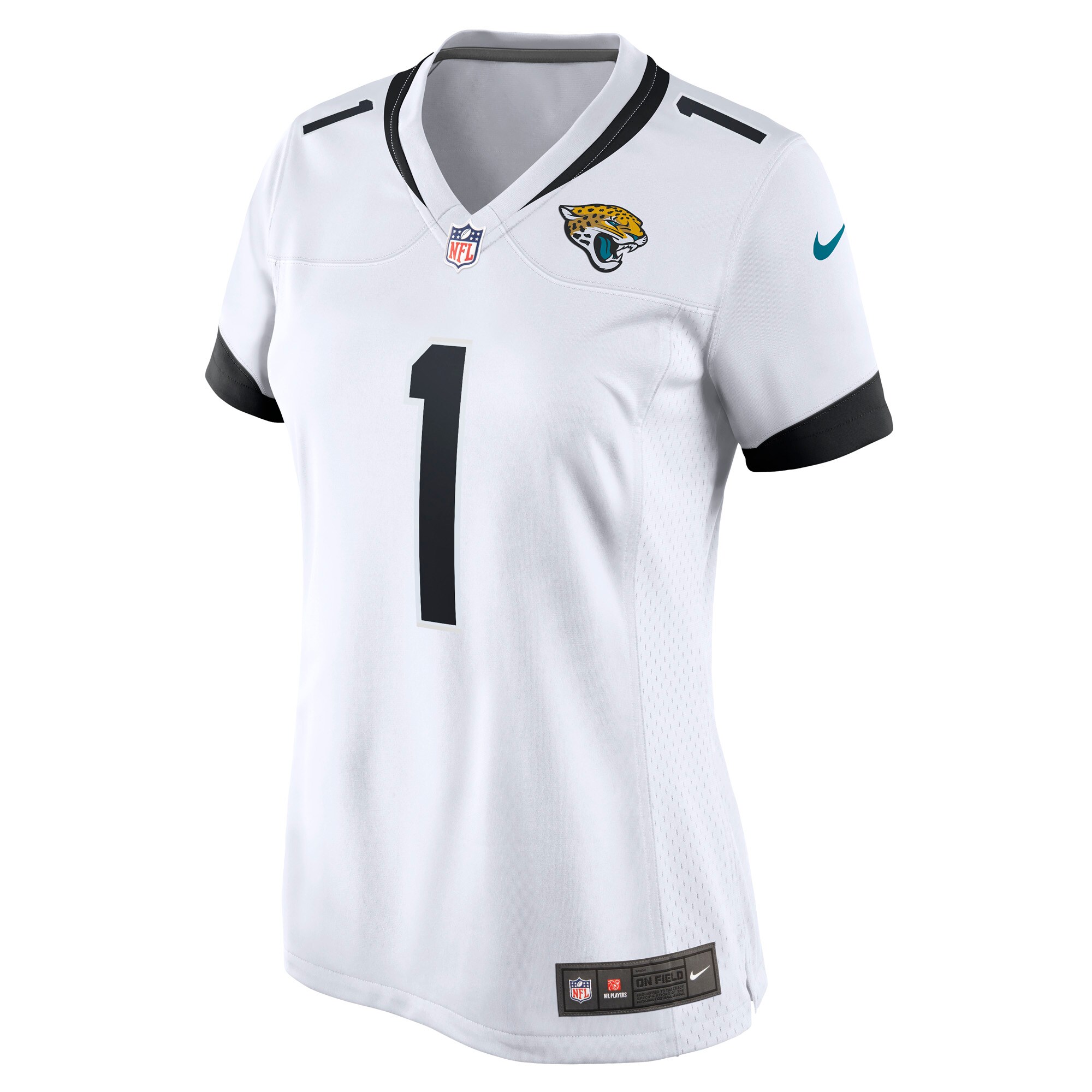 Travis Etienne Jr. Jacksonville Jaguars Nike Women’s Game Player Jersey – White - Image 2