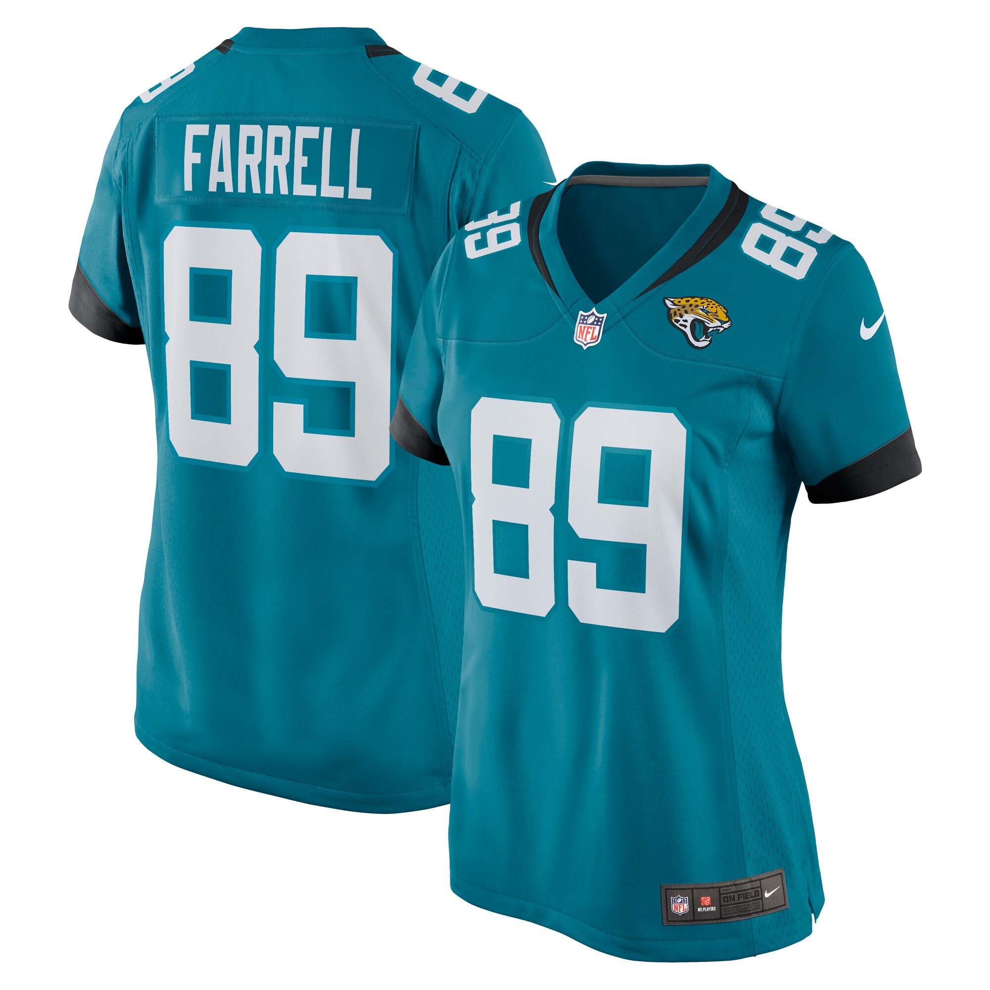 Luke Farrell Jacksonville Jaguars Nike Women’s Game Jersey – Teal