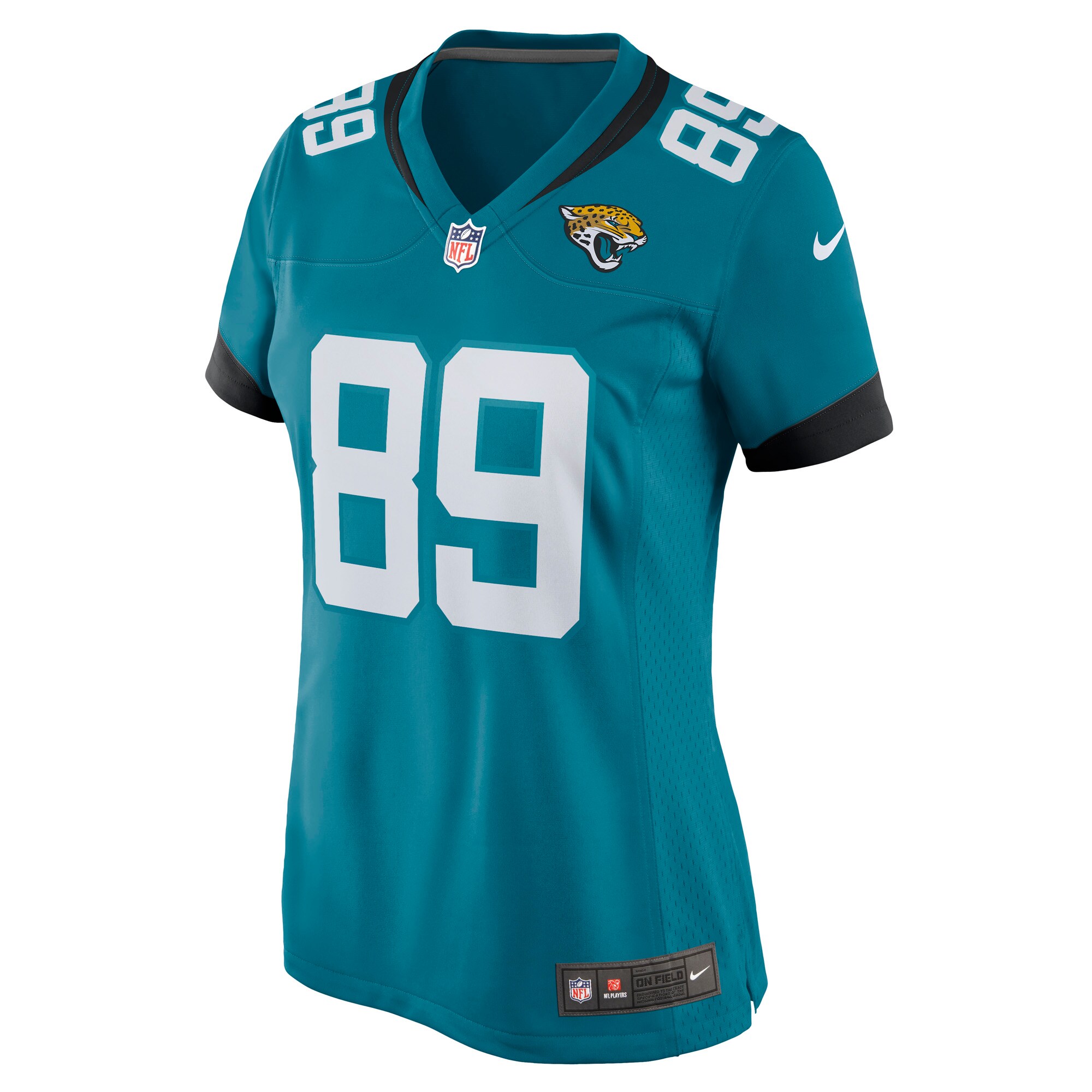 Luke Farrell Jacksonville Jaguars Nike Women’s Game Jersey – Teal - Image 2
