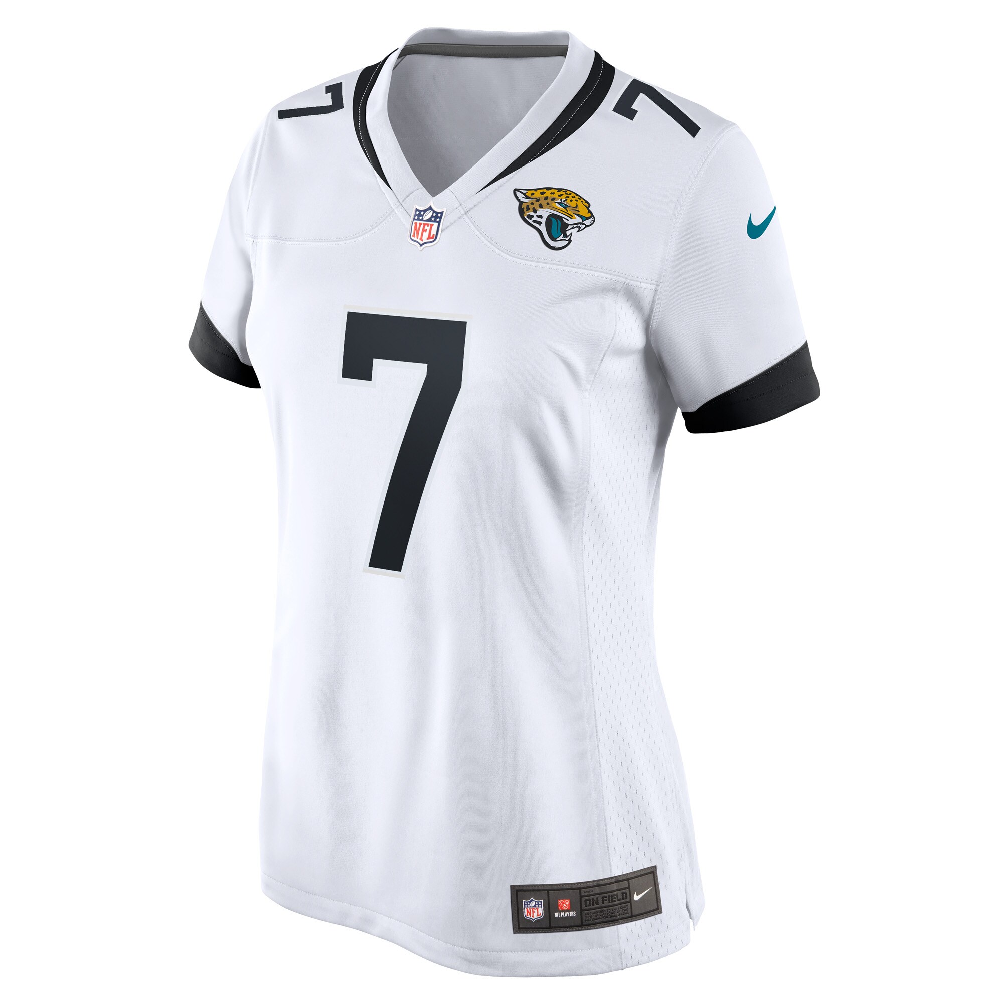 Byron Leftwich Jacksonville Jaguars Nike Women’s Retired Player Game Jersey – White - Image 2