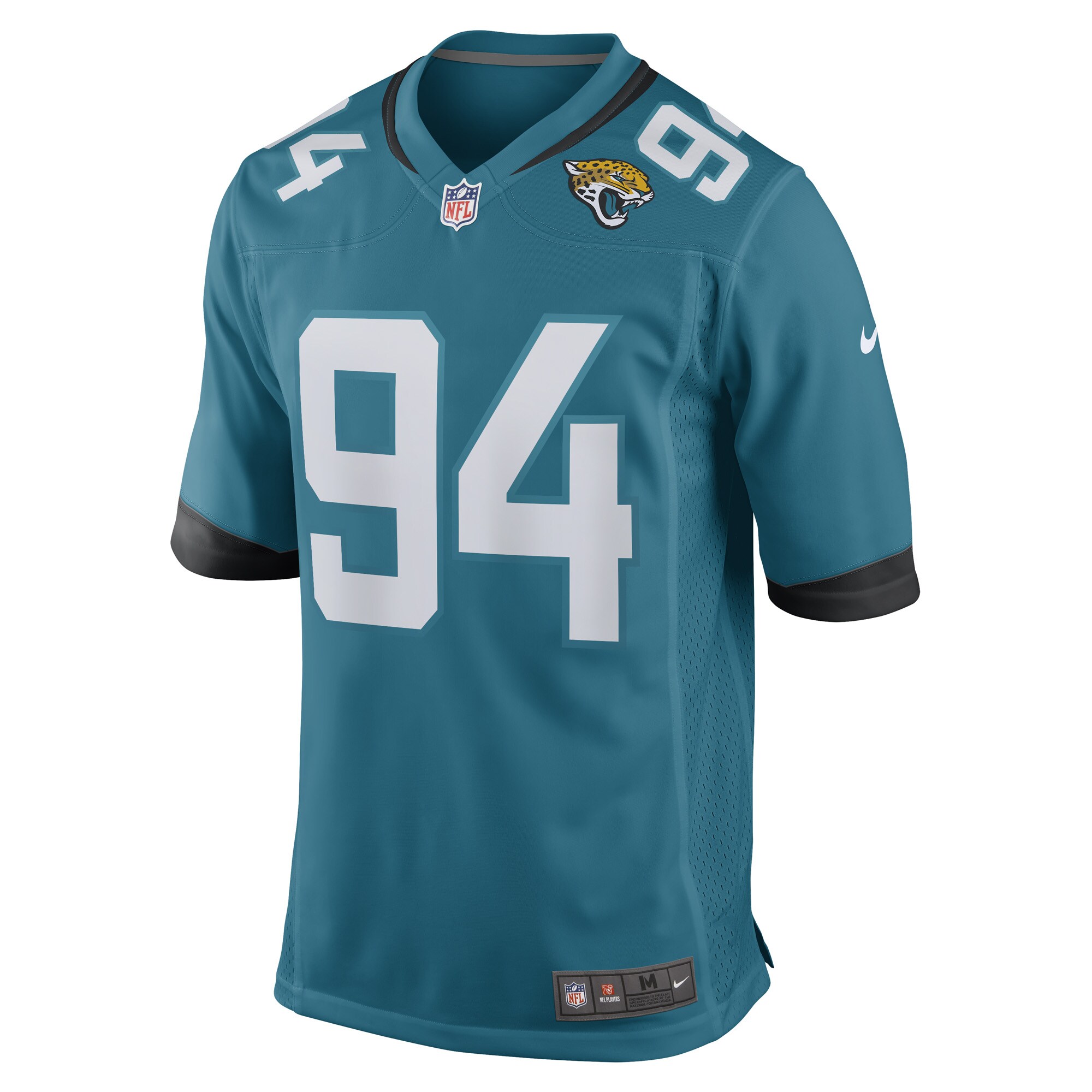 Folorunso Fatukasi Jacksonville Jaguars Nike Game Player Jersey – Teal - Image 2